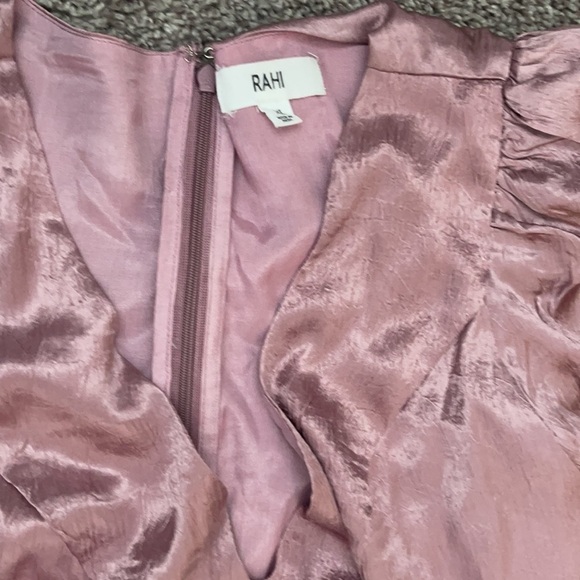 RAHI Luster Champagne Minidress Size XL - Picture 5 of 13